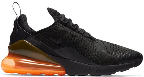 Nike Air Max 270 Black Total Orange Herren 